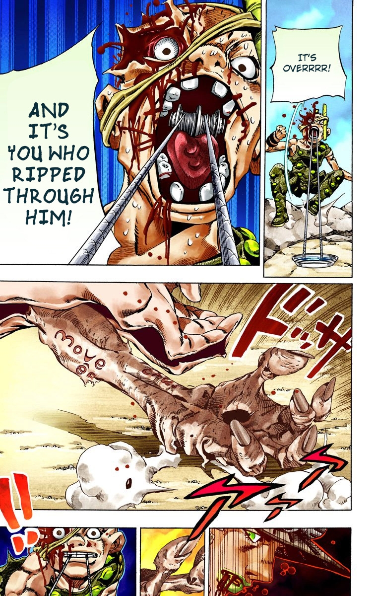 JoJo's Bizarre Adventure Steel Ball Run Colored Manga