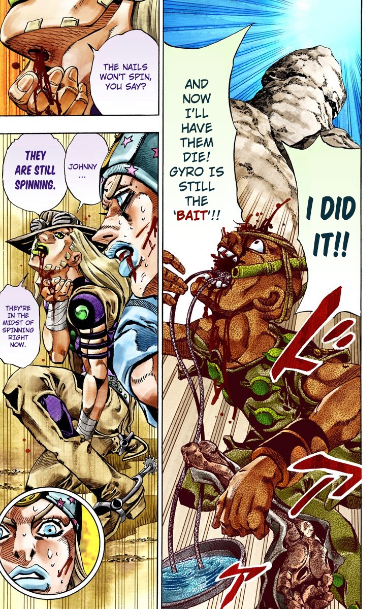 JoJo's Bizarre Adventure Steel Ball Run Colored Manga