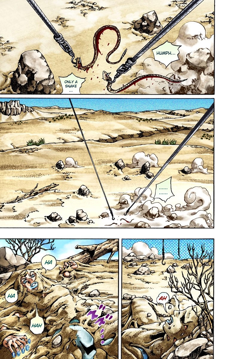 JoJo's Bizarre Adventure Steel Ball Run Colored Manga
