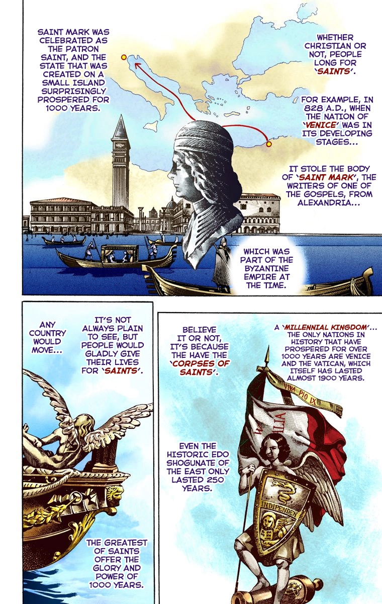 JoJo's Bizarre Adventure Steel Ball Run Colored Manga