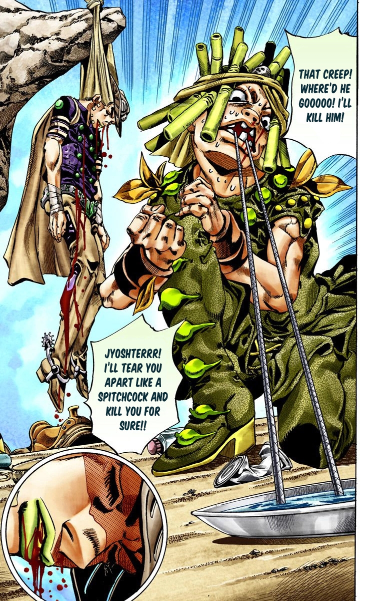 JoJo's Bizarre Adventure Steel Ball Run Colored Manga