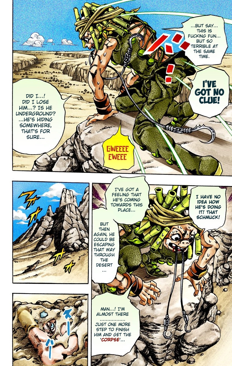 JoJo's Bizarre Adventure Steel Ball Run Colored Manga