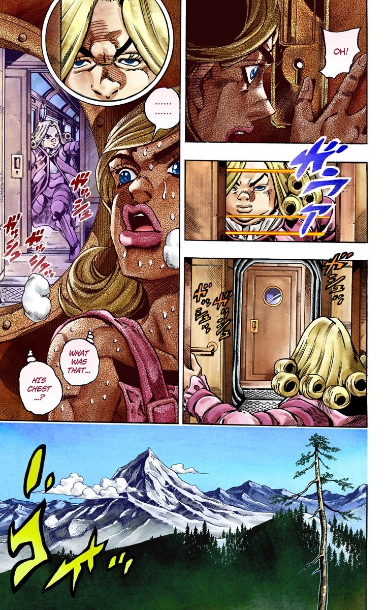 JoJo's Bizarre Adventure Steel Ball Run Colored Manga