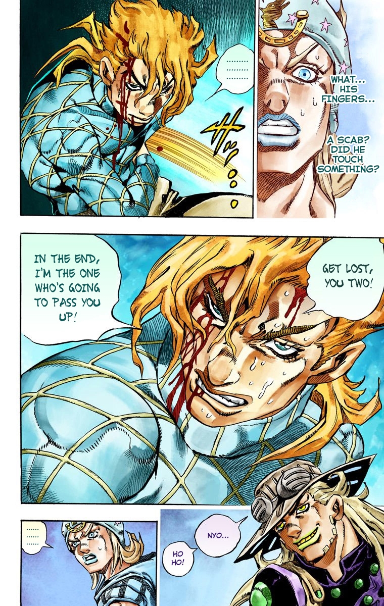 JoJo's Bizarre Adventure Steel Ball Run Colored Manga