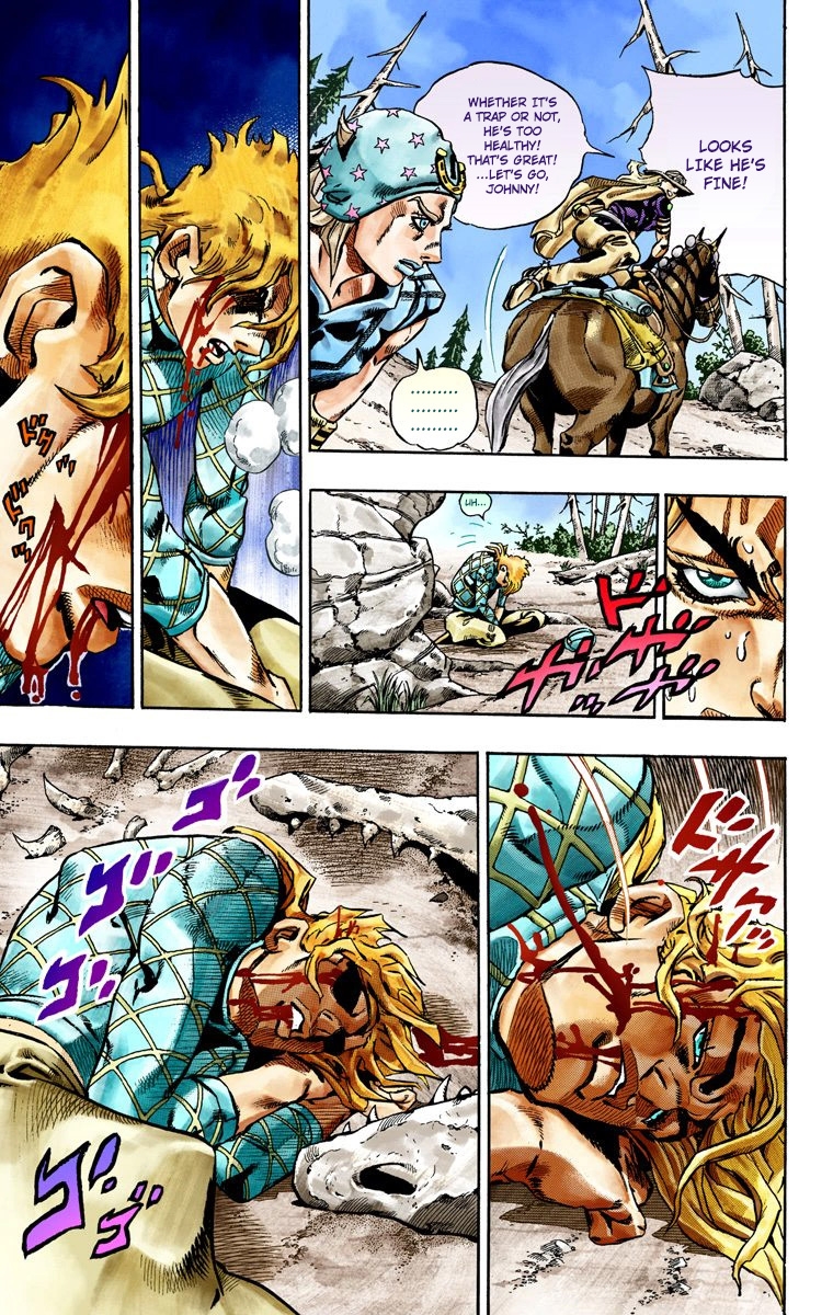 JoJo's Bizarre Adventure Steel Ball Run Colored Manga