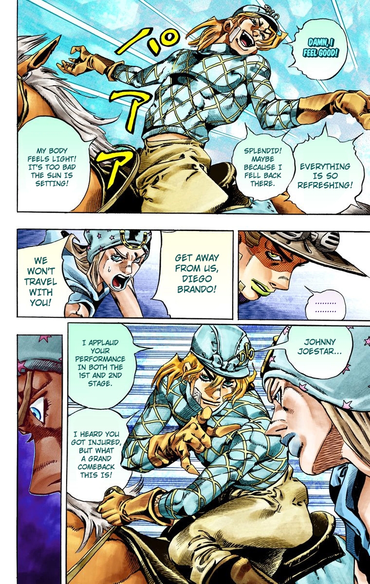 JoJo's Bizarre Adventure Steel Ball Run Colored Manga