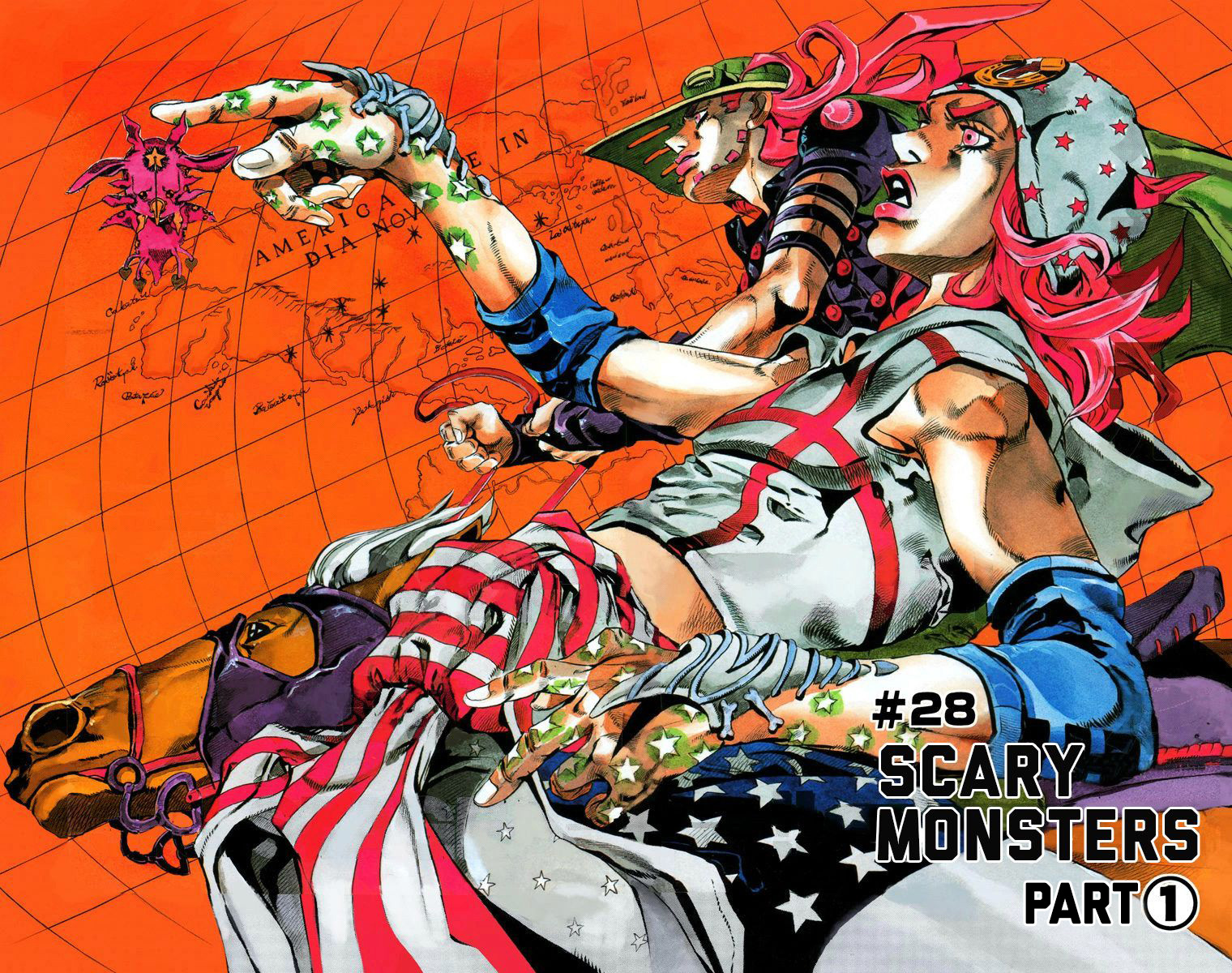 JoJo's Bizarre Adventure Steel Ball Run Colored Manga
