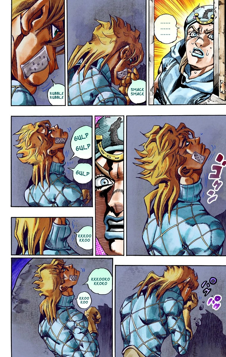 JoJo's Bizarre Adventure Steel Ball Run Colored Manga