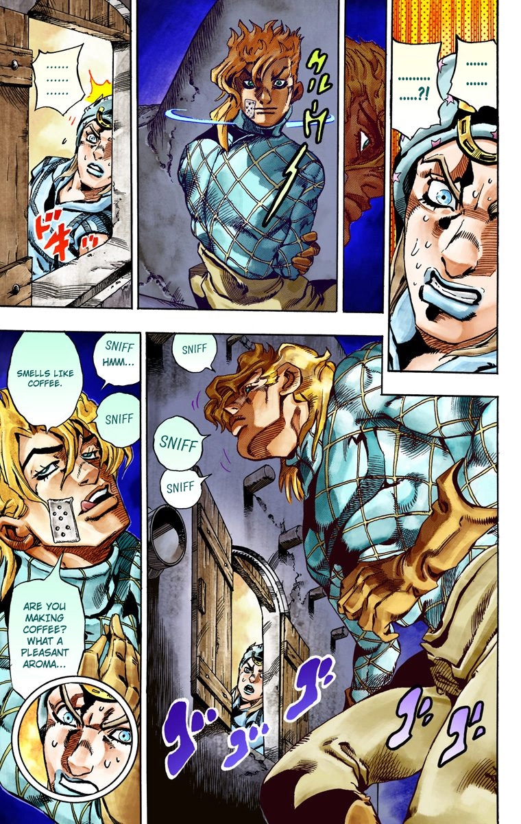 JoJo's Bizarre Adventure Steel Ball Run Colored Manga