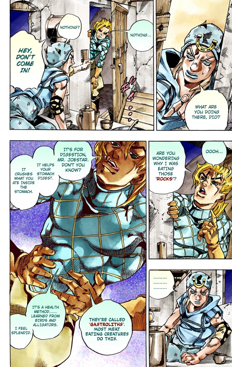 JoJo's Bizarre Adventure Steel Ball Run Colored Manga