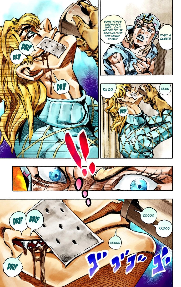 JoJo's Bizarre Adventure Steel Ball Run Colored Manga