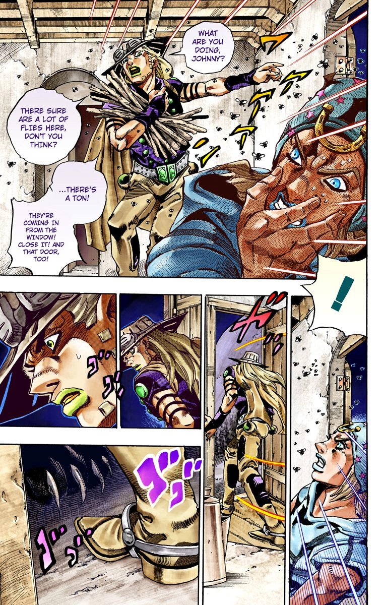 JoJo's Bizarre Adventure Steel Ball Run Colored Manga