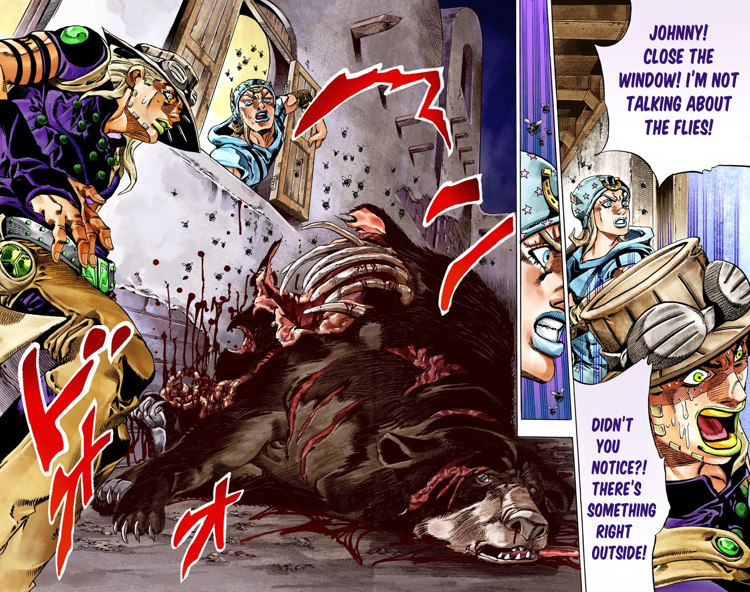 JoJo's Bizarre Adventure Steel Ball Run Colored Manga