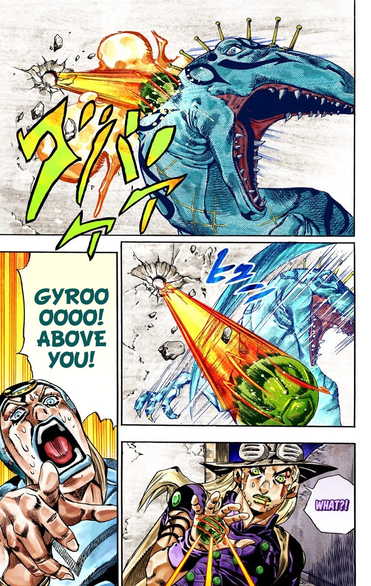 JoJo's Bizarre Adventure Steel Ball Run Colored Manga