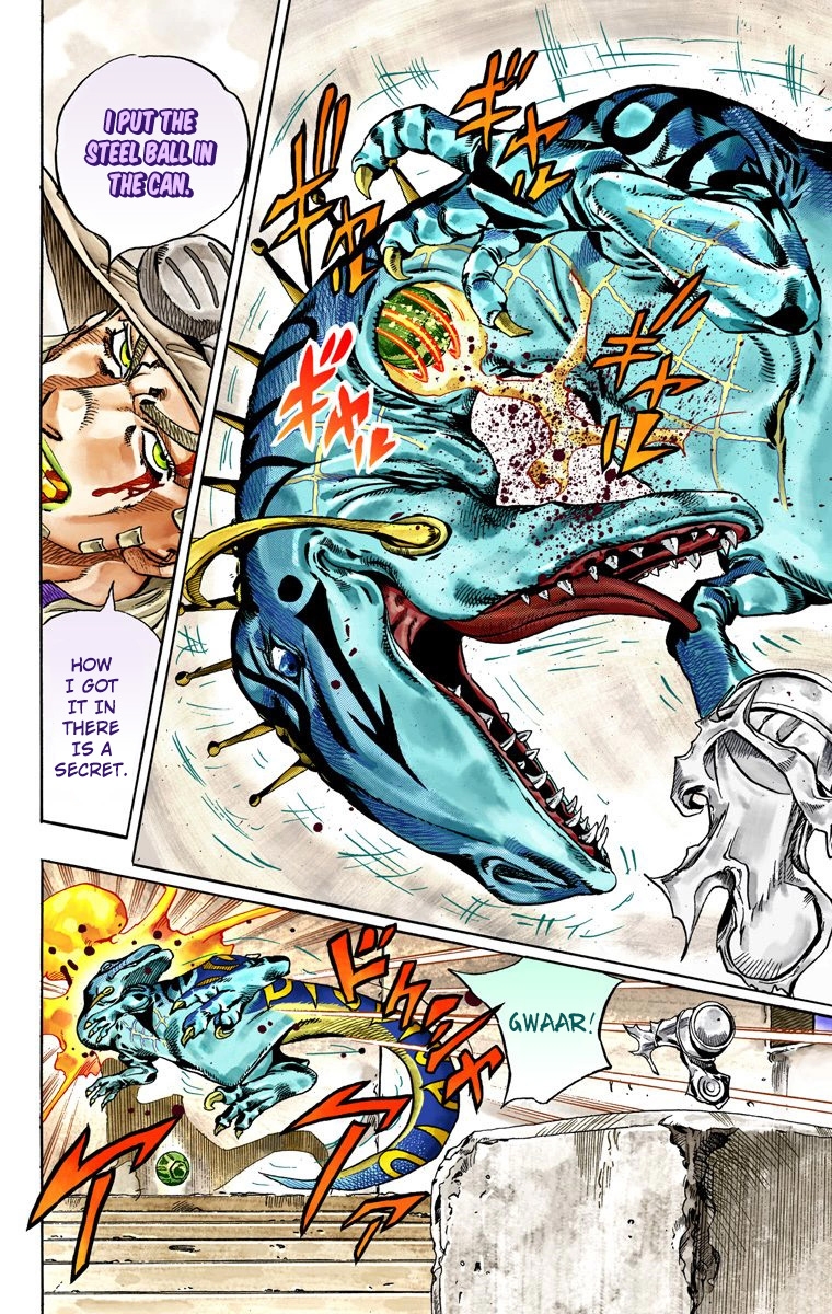 JoJo's Bizarre Adventure Steel Ball Run Colored Manga