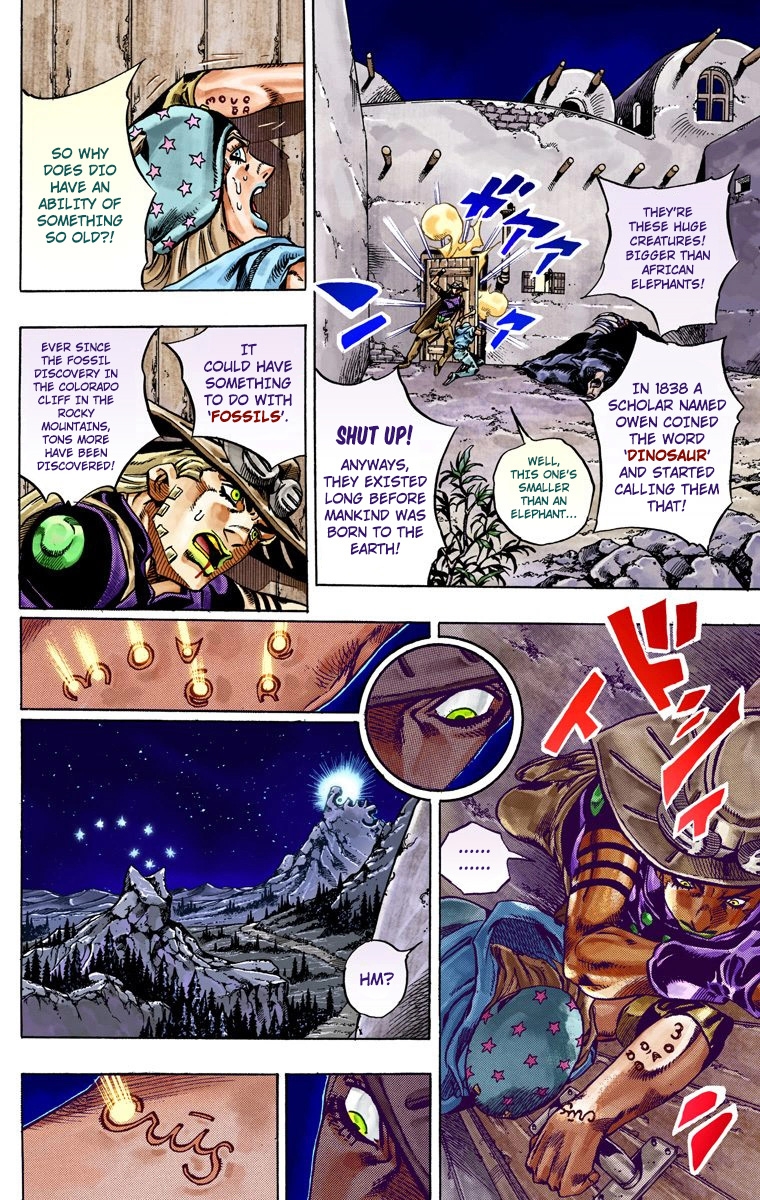 JoJo's Bizarre Adventure Steel Ball Run Colored Manga