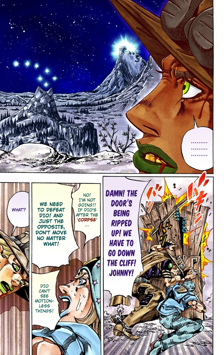 JoJo's Bizarre Adventure Steel Ball Run Colored Manga