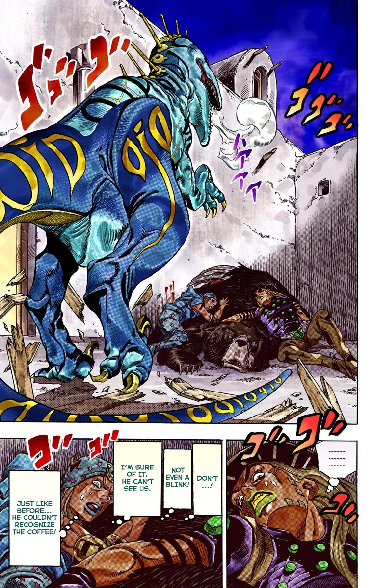 JoJo's Bizarre Adventure Steel Ball Run Colored Manga