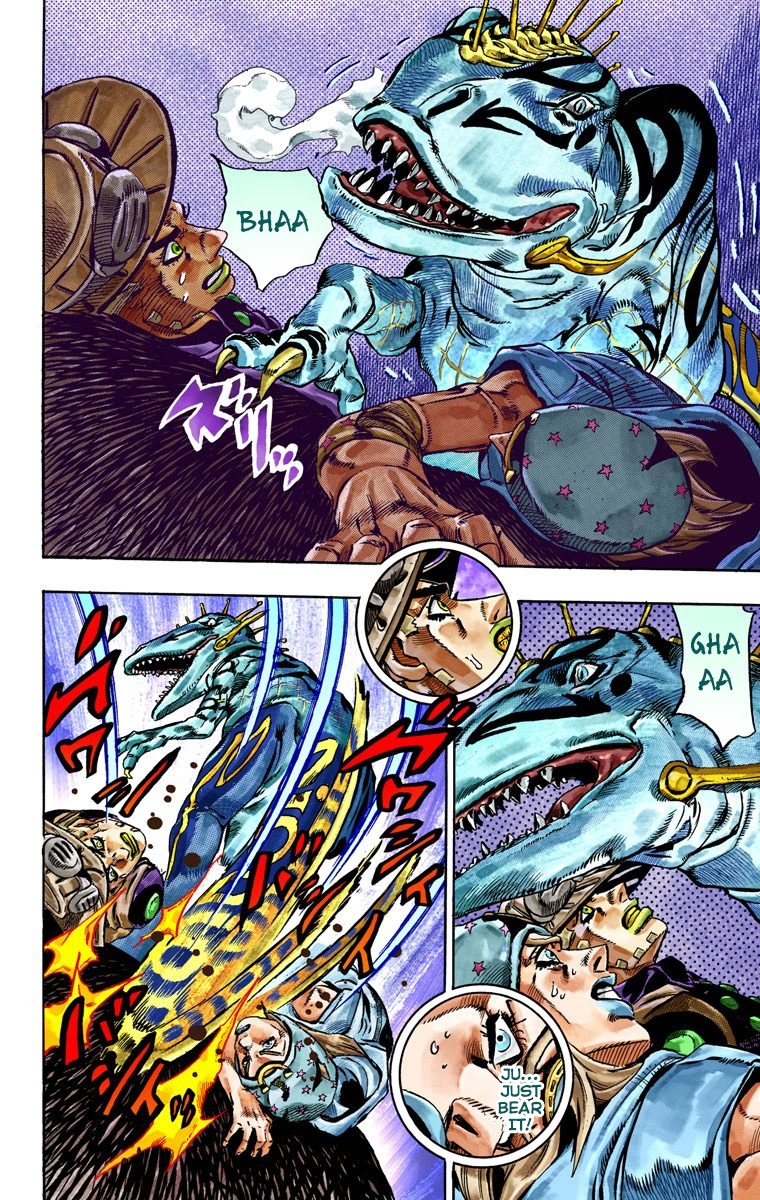 JoJo's Bizarre Adventure Steel Ball Run Colored Manga