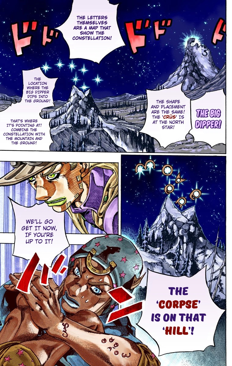 JoJo's Bizarre Adventure Steel Ball Run Colored Manga