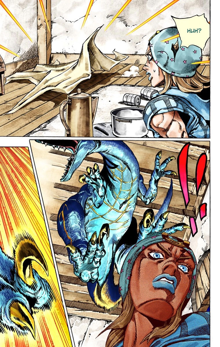 JoJo's Bizarre Adventure Steel Ball Run Colored Manga