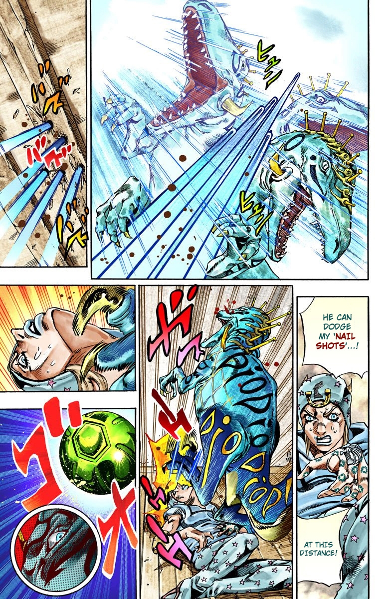 JoJo's Bizarre Adventure Steel Ball Run Colored Manga