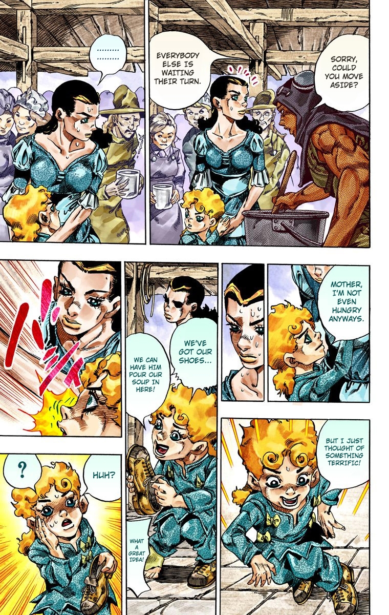 JoJo's Bizarre Adventure Steel Ball Run Colored Manga