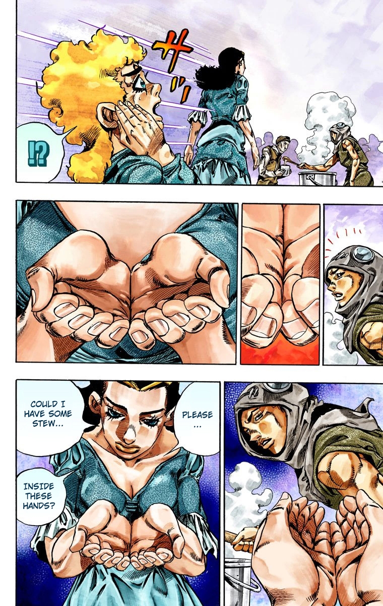 JoJo's Bizarre Adventure Steel Ball Run Colored Manga
