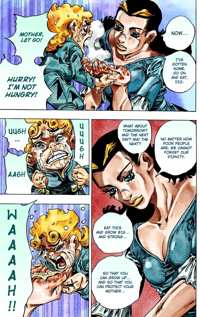 JoJo's Bizarre Adventure Steel Ball Run Colored Manga