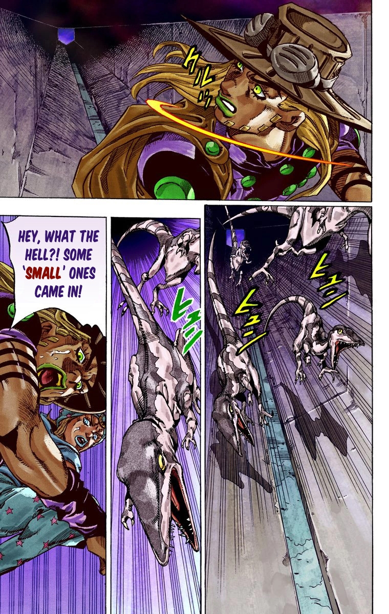 JoJo's Bizarre Adventure Steel Ball Run Colored Manga