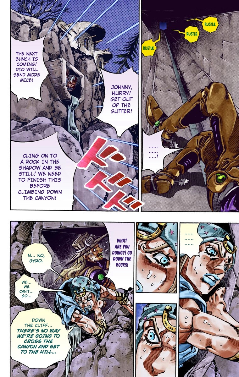 JoJo's Bizarre Adventure Steel Ball Run Colored Manga