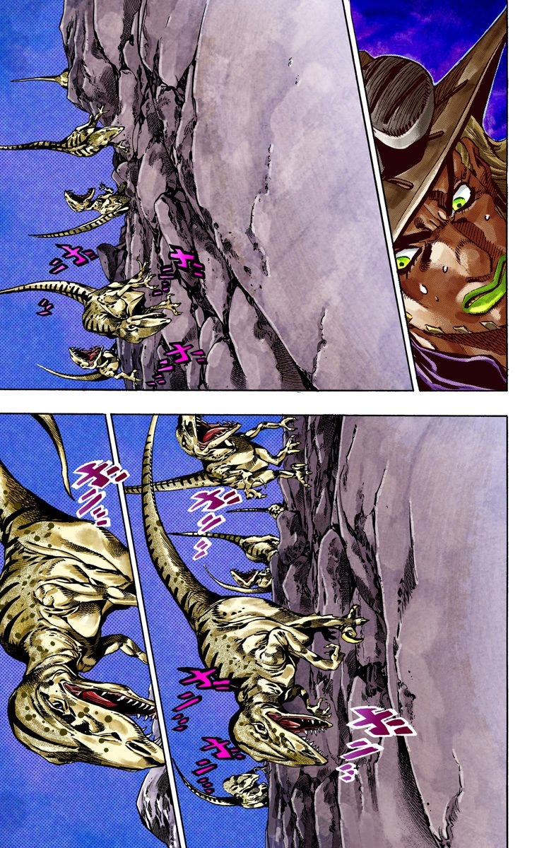 JoJo's Bizarre Adventure Steel Ball Run Colored Manga