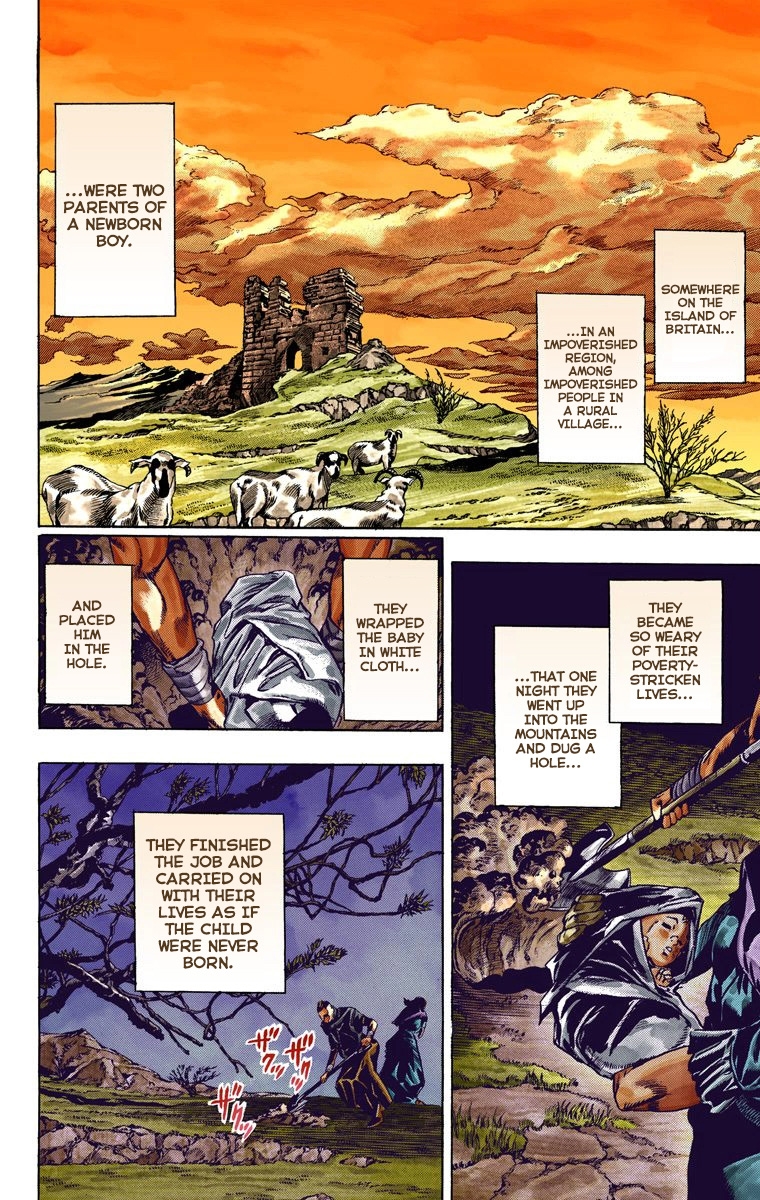 JoJo's Bizarre Adventure Steel Ball Run Colored Manga