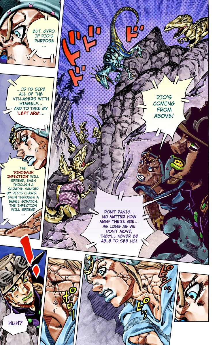 JoJo's Bizarre Adventure Steel Ball Run Colored Manga
