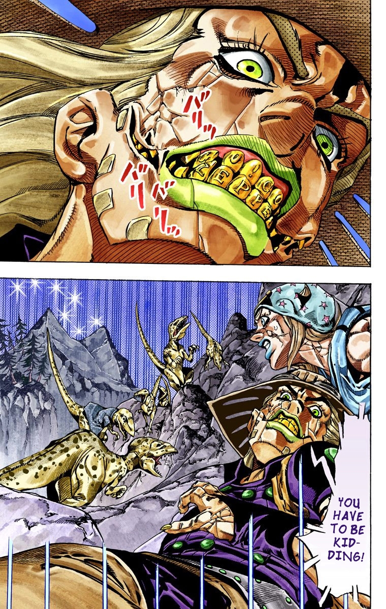 JoJo's Bizarre Adventure Steel Ball Run Colored Manga
