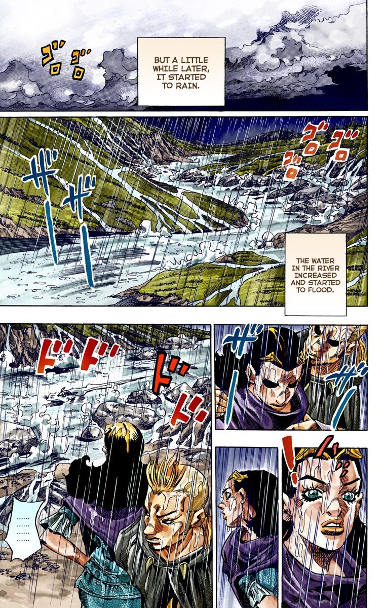 JoJo's Bizarre Adventure Steel Ball Run Colored Manga