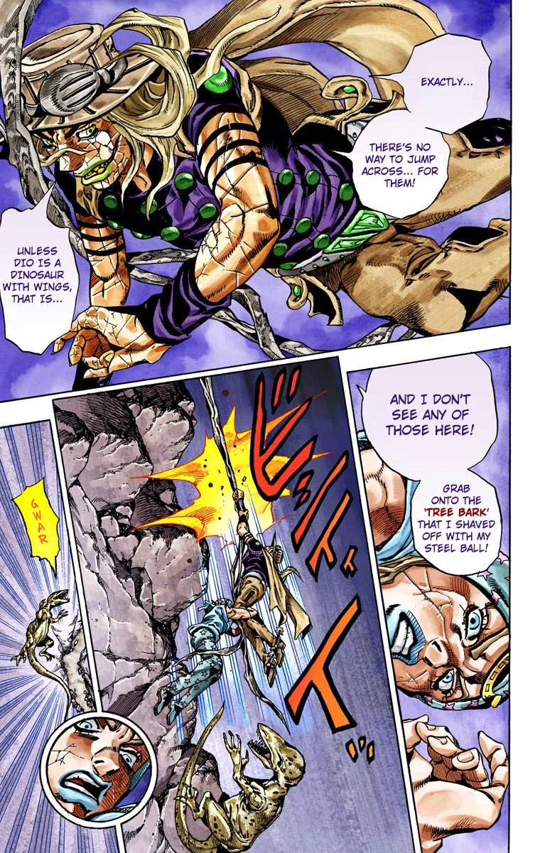 JoJo's Bizarre Adventure Steel Ball Run Colored Manga
