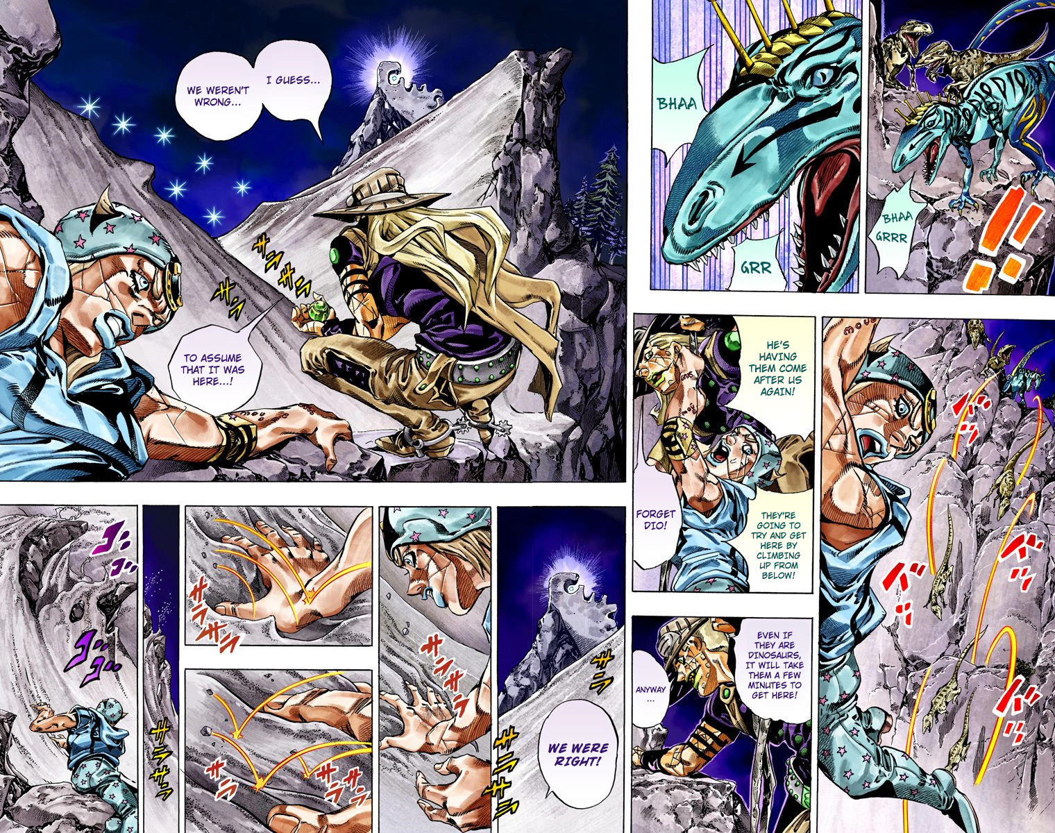 JoJo's Bizarre Adventure Steel Ball Run Colored Manga