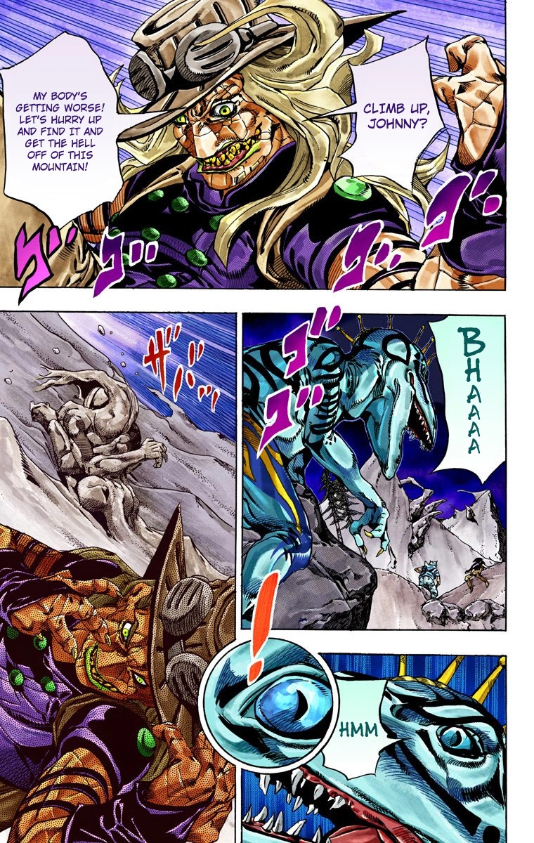 JoJo's Bizarre Adventure Steel Ball Run Colored Manga