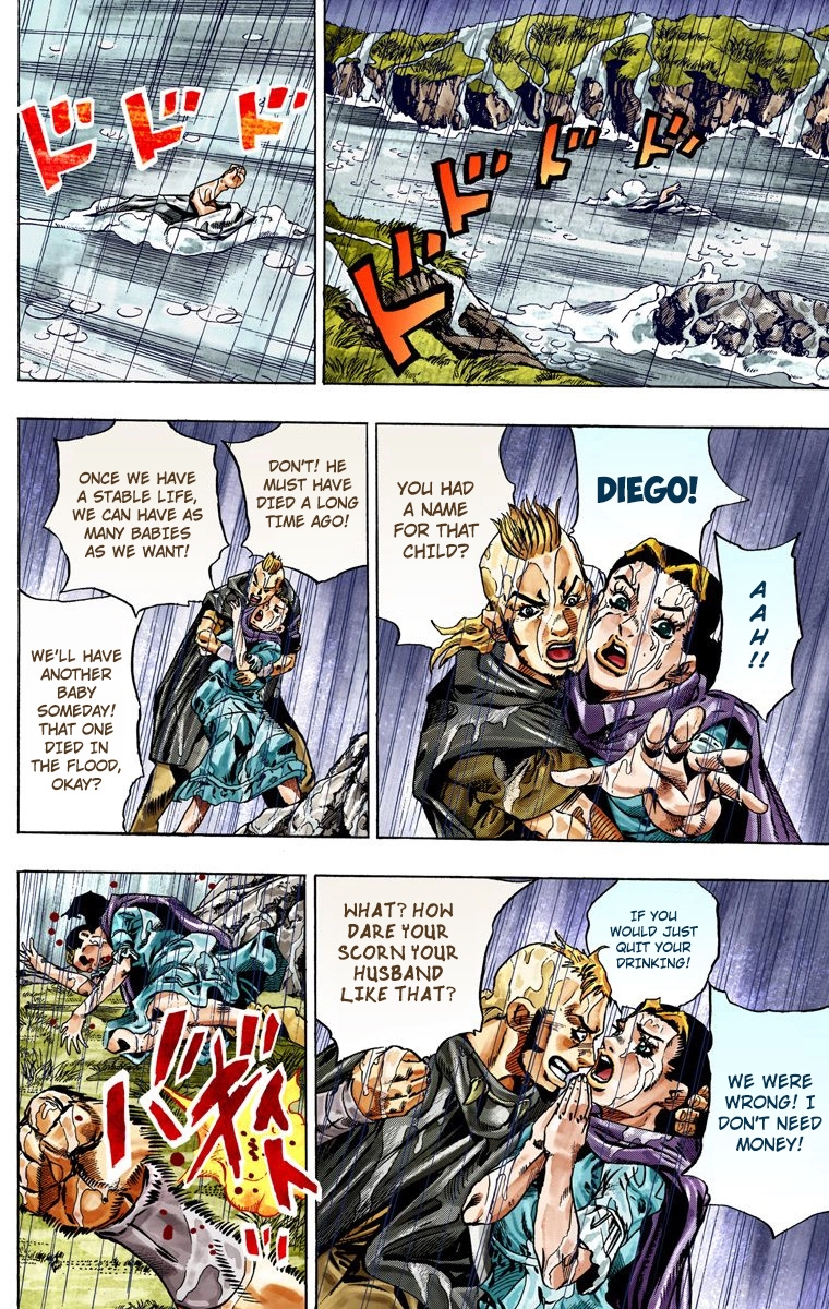 JoJo's Bizarre Adventure Steel Ball Run Colored Manga