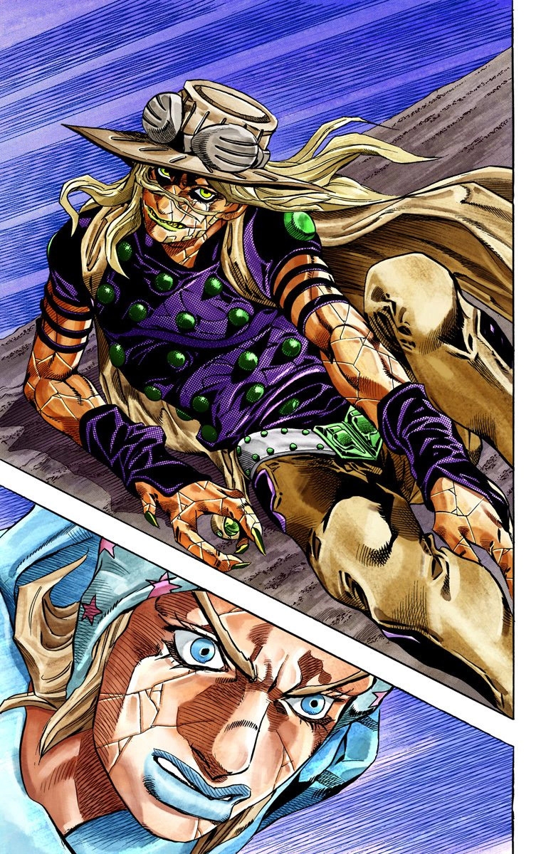 JoJo's Bizarre Adventure Steel Ball Run Colored Manga