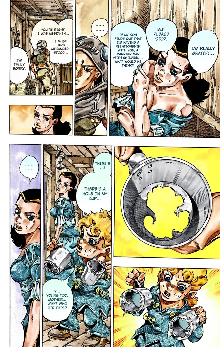 JoJo's Bizarre Adventure Steel Ball Run Colored Manga