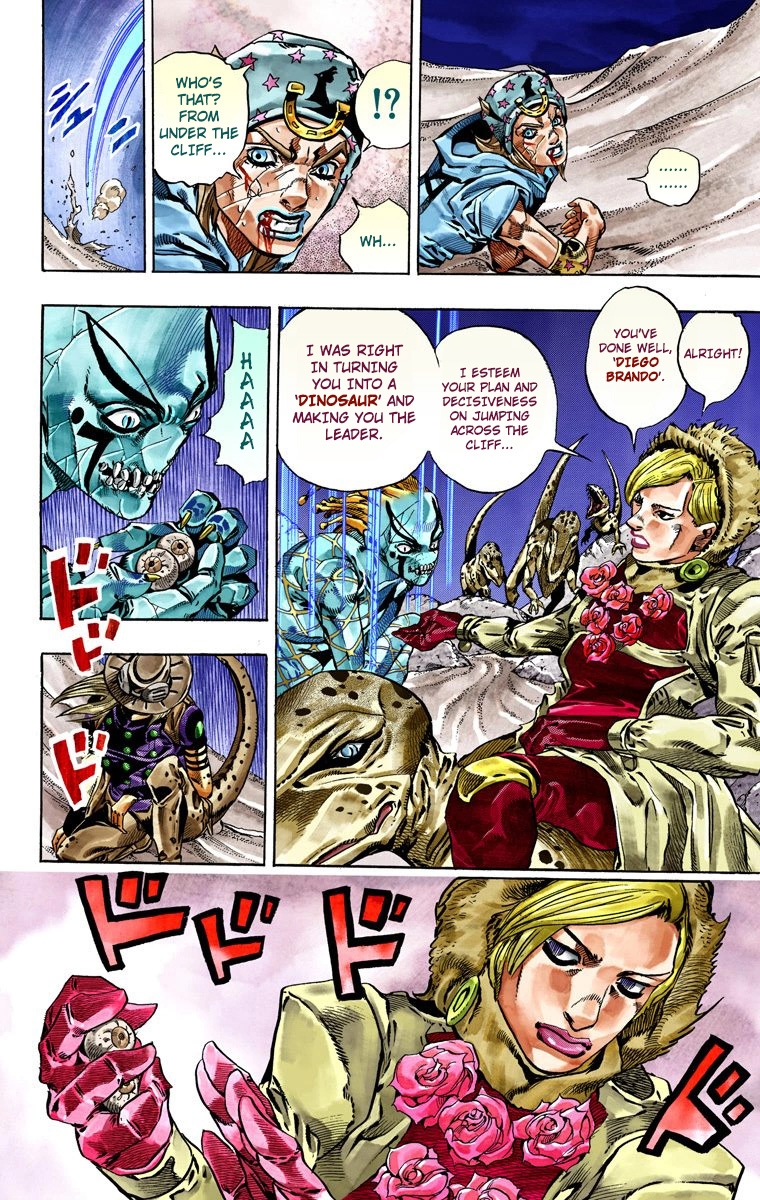 JoJo's Bizarre Adventure Steel Ball Run Colored Manga