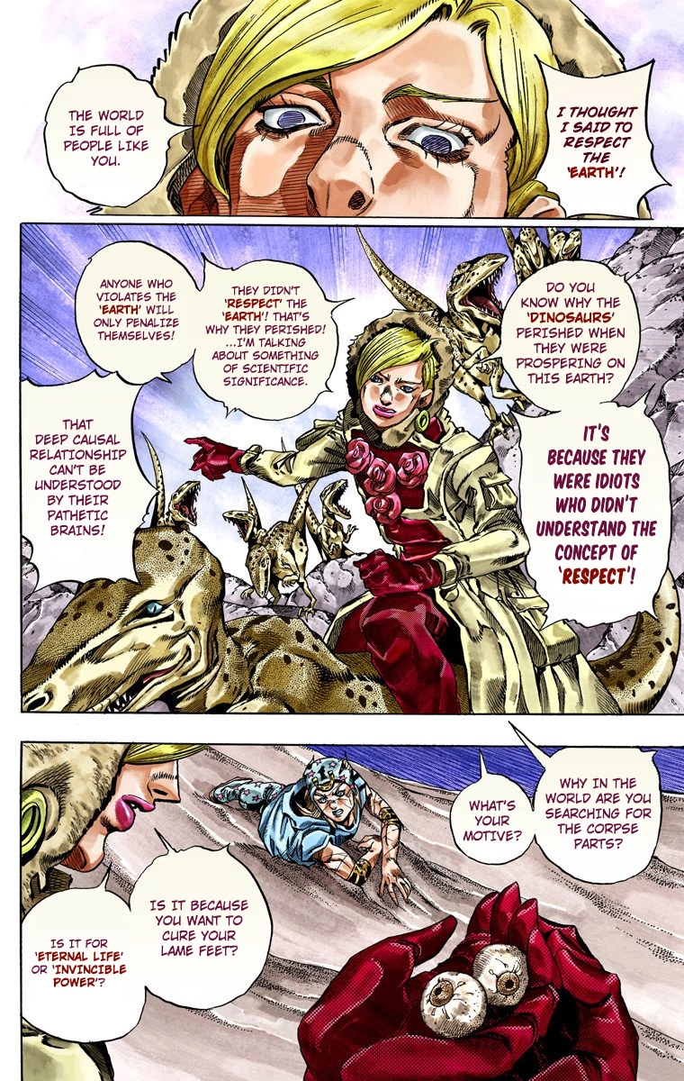 JoJo's Bizarre Adventure Steel Ball Run Colored Manga