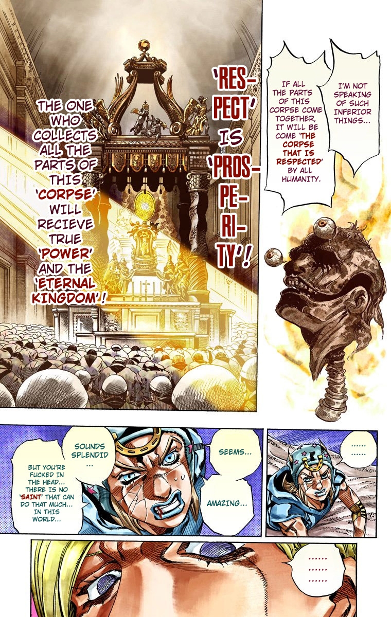 JoJo's Bizarre Adventure Steel Ball Run Colored Manga