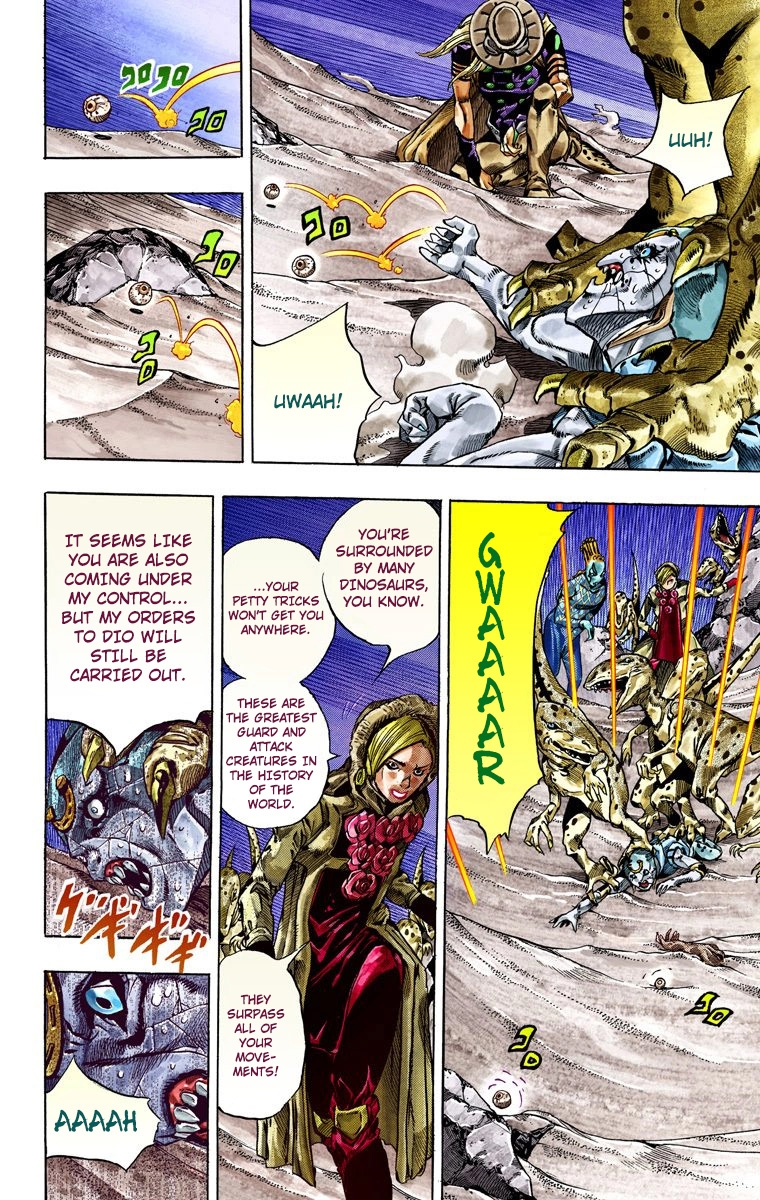 JoJo's Bizarre Adventure Steel Ball Run Colored Manga