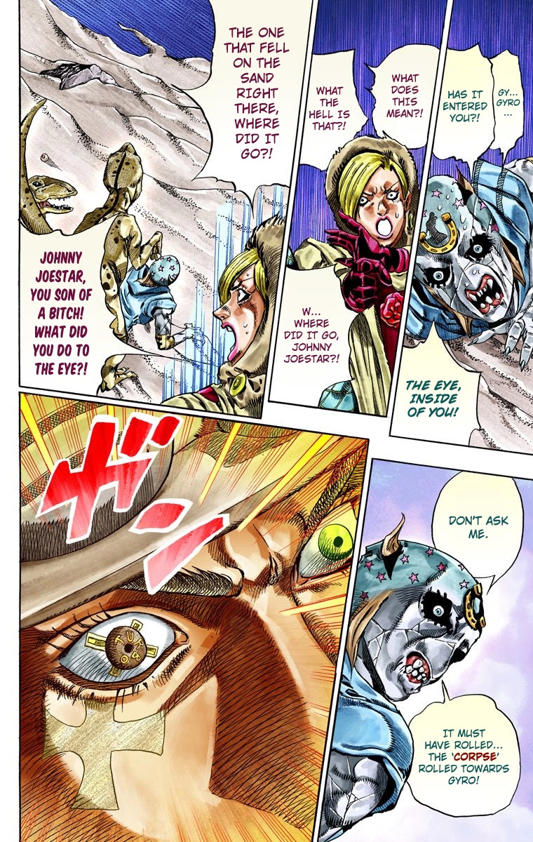 JoJo's Bizarre Adventure Steel Ball Run Colored Manga