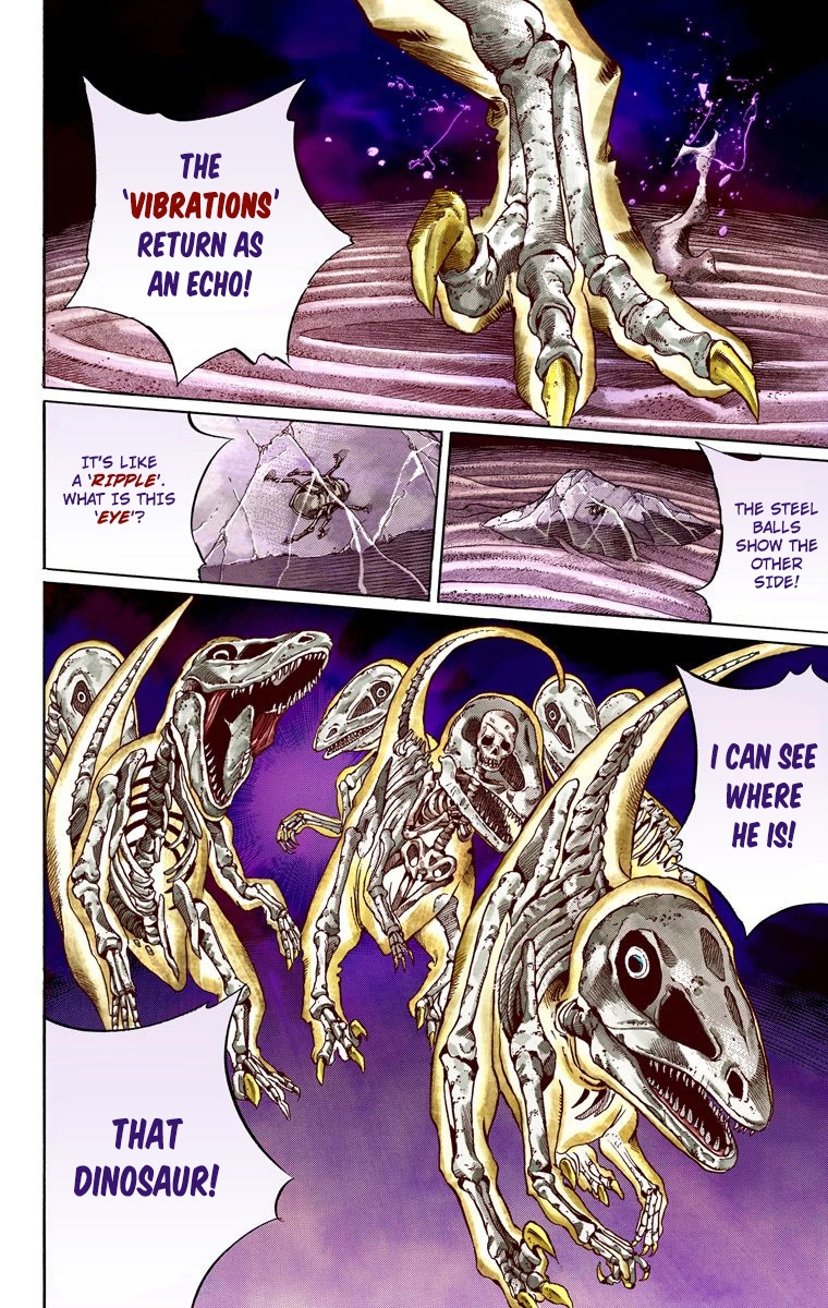 JoJo's Bizarre Adventure Steel Ball Run Colored Manga