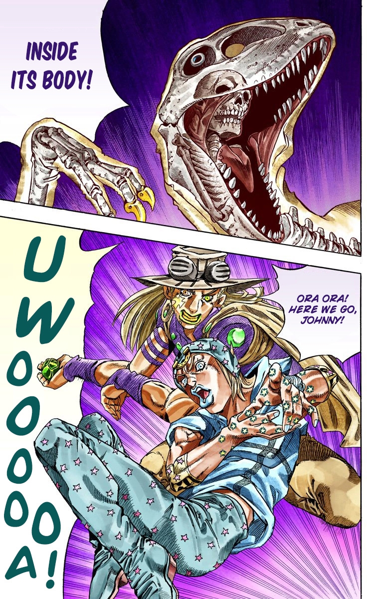 JoJo's Bizarre Adventure Steel Ball Run Colored Manga