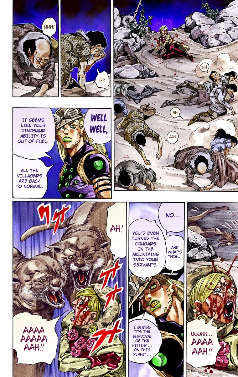 JoJo's Bizarre Adventure Steel Ball Run Colored Manga